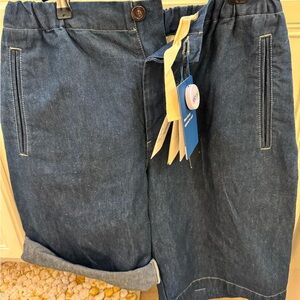 Gucci Dark Blue Denim Shorts